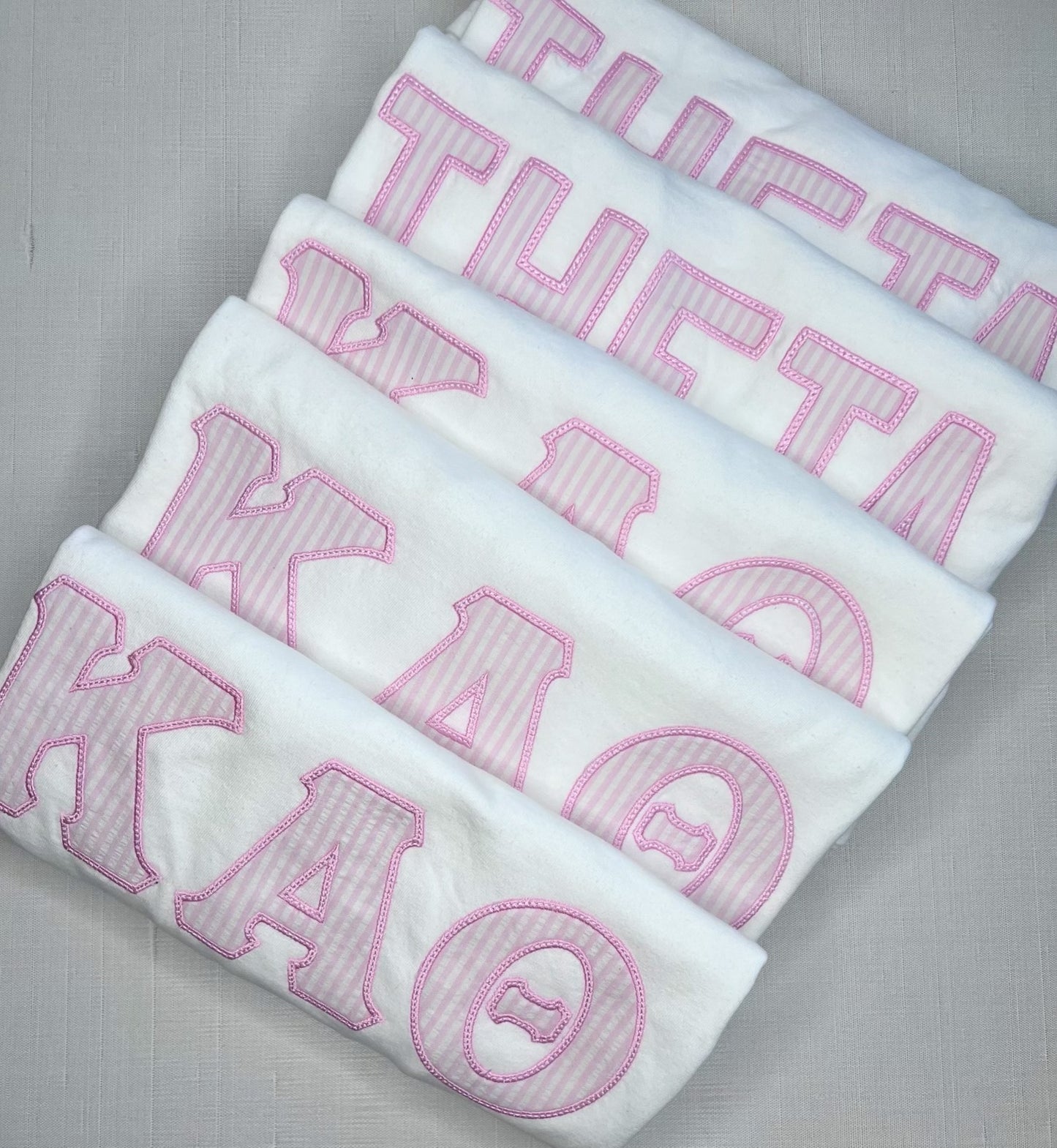 Greek Applique T-Shirt