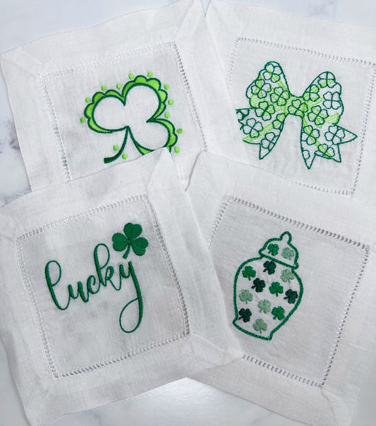 St. Patrick's Day Cocktail Napkins